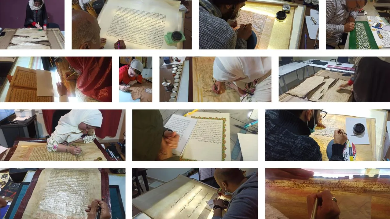 Group practice sessions following a gradual method of follow-up and correction — Mohammed Amine Bouhid